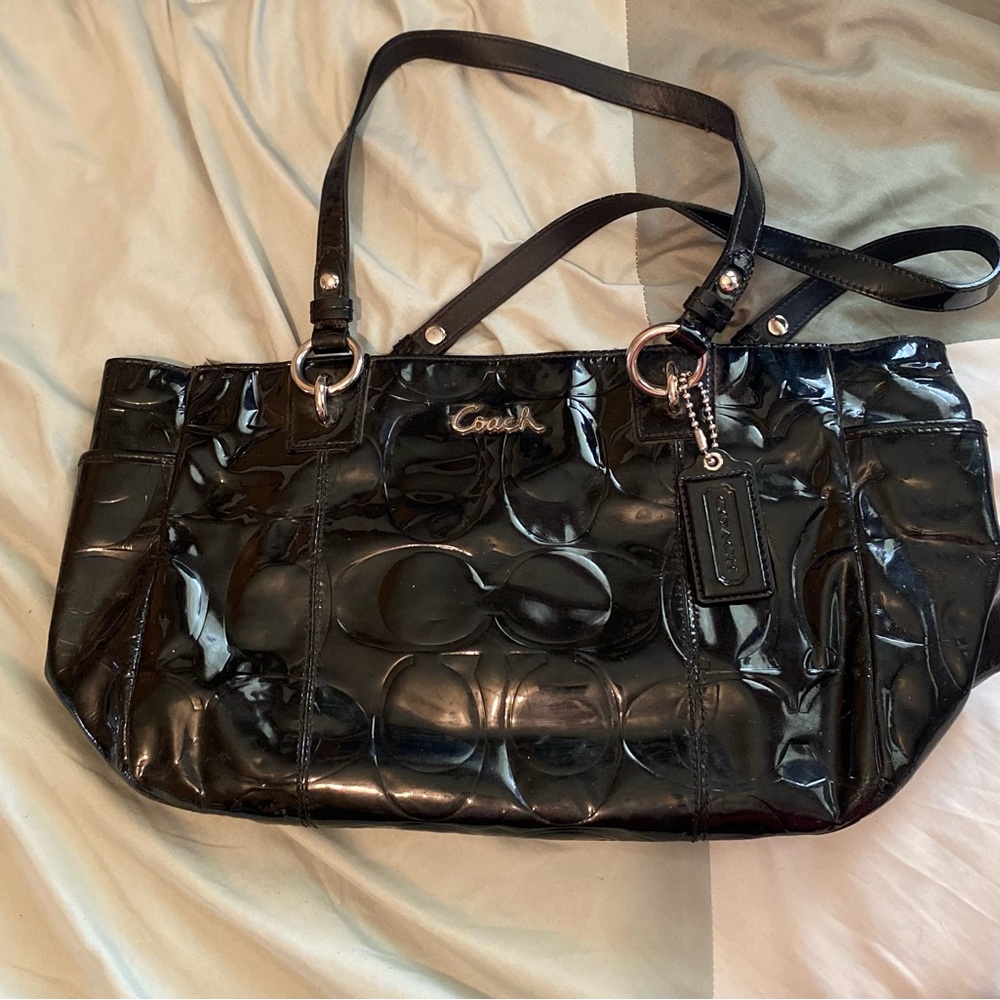Coach | Bags | Nwt Coach East West Gallery Embossed Patent Leather